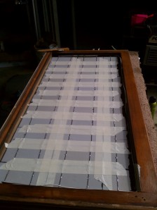 DIY Solar Panel Taped